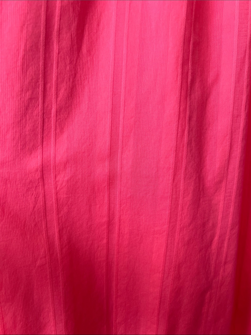 Talbots NWT Coral V-Neck Fit & Flare Midi Dress Pockets Smocked Waist Size 10 - Picture 4 of 9